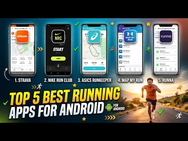 Top 5 Best Running Apps for Android | Improve Your Running Goals?