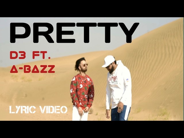 D3 - PRETTY feat. A-Bazz | Prod. by SPACESHIP MUSIC | Lyric Visualiser | 2026
