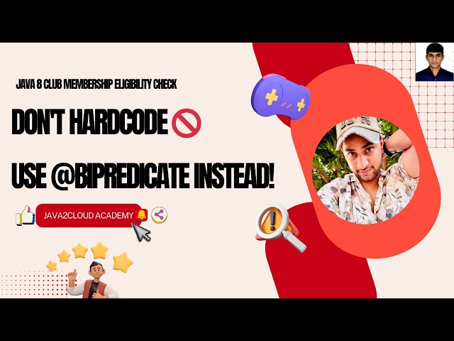 21. @BiPredicate in Java 🔥 Replace Hardcoded Logic with Dynamic Lambdas!