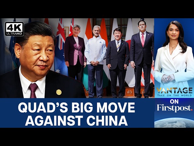 Quad Unveils Fiji Port, Revives Indo-Pacific Push Amid China Concerns | Vantage on Firstpost | 4K