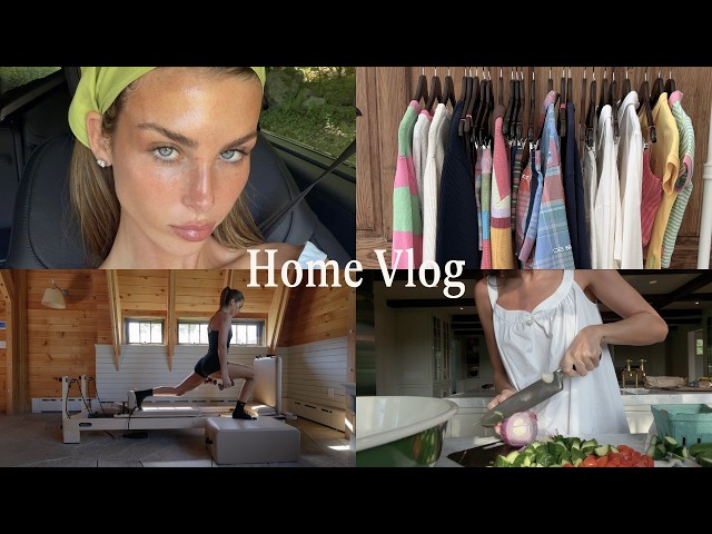productive week at home: cooking, workouts & prepping for our first store opening