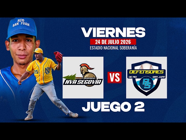 🔴 #Pomares2026 🎥⚾JUEGO  2  – Nueva Segovia 🆚 Río San Juan