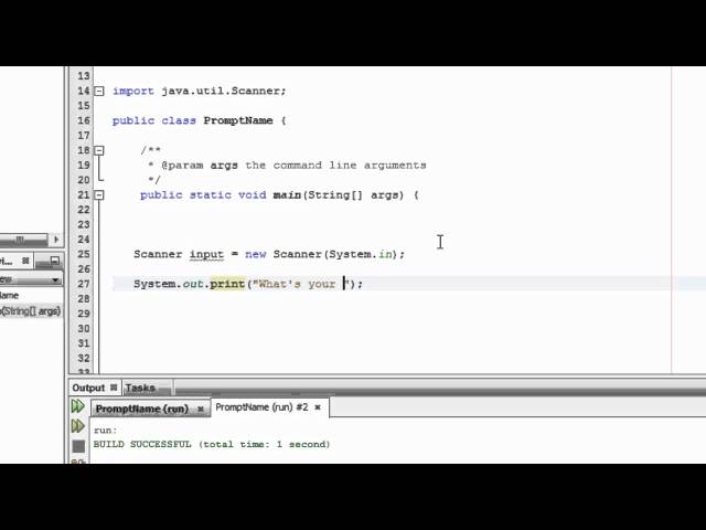 java: scanner class - lesson 7