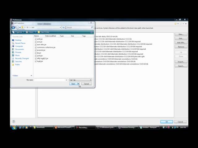Java Hibernate Tutorial Part 2 - setup