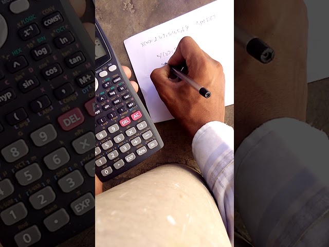 Calculation of 6point DFT  in DSP  using calculator