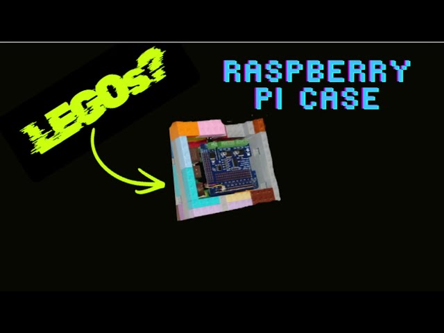Building a Custom LEGO case for my Raspberry Pi!