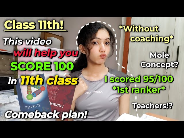 How to RESTART class 11 from July 11 to December! ROADMAP you NEED!