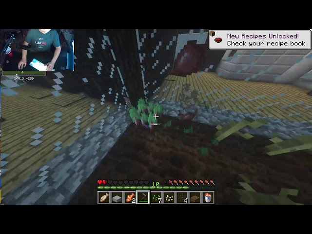 playing minecraft!!!