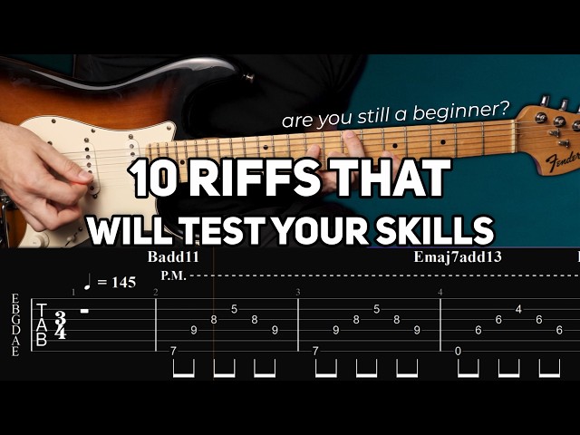 If You Can Play These Riffs PROPERLY, You're Not a Beginner Anymore