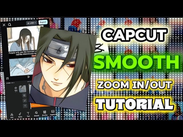CapCut Smooth Zoom In/Out | Basic AMV Edit Tutorial For Beginners
