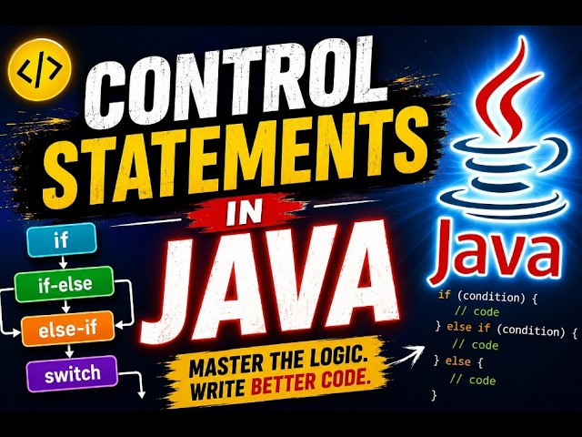 Module 1 - Control Statements in Java