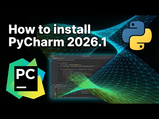 How to Install PyCharm IDE 2026.1 on Windows 10/11 [ 2026 Update ] PyCharm for Python Developers