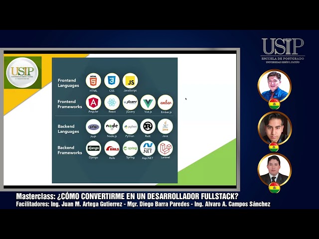 MASTERCLASS CÓMO CONVERTIRME EN UN DESARROLLADOR FULLSTACK OFICIAL