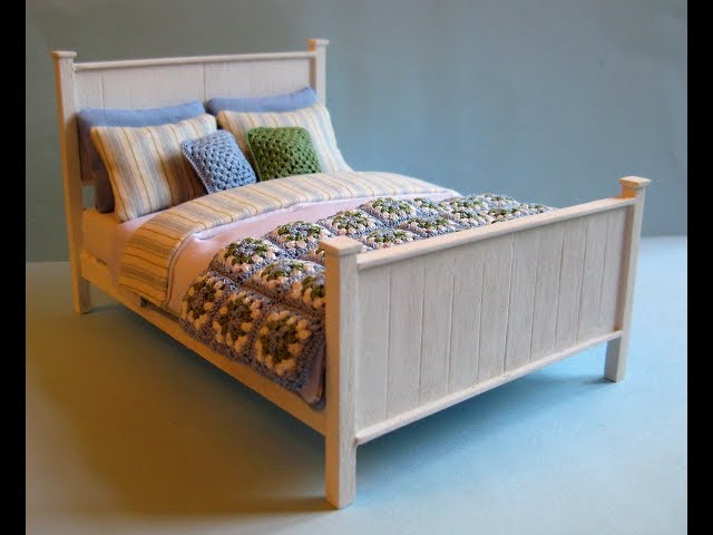 1/12th Scale Double Bed Tutorial - Part One