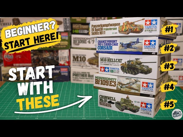 Top 5 BEST Beginner Scale Model Kits (Start With These!)