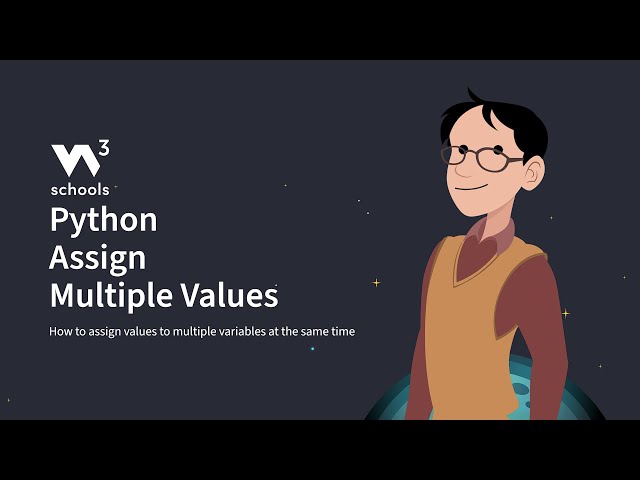Python - Assign Multiple Values to Variables - W3Schools.com