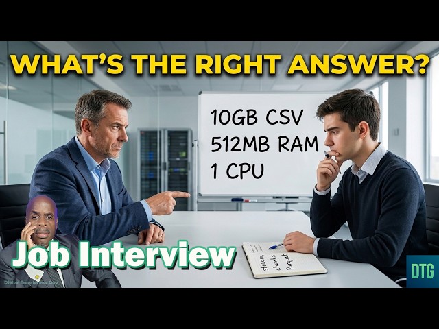 The “Just Load It” Mistake That Can Expose You in a Tech Interview