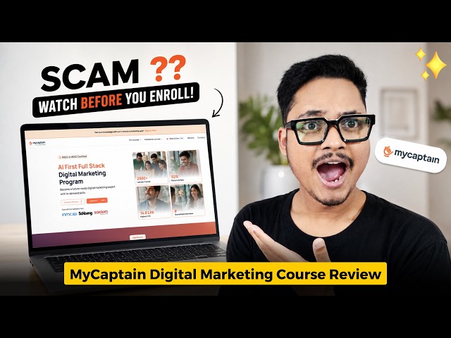 MyCaptain Digital Marketing Course Review | Honest Review | MyCaptain Course Review