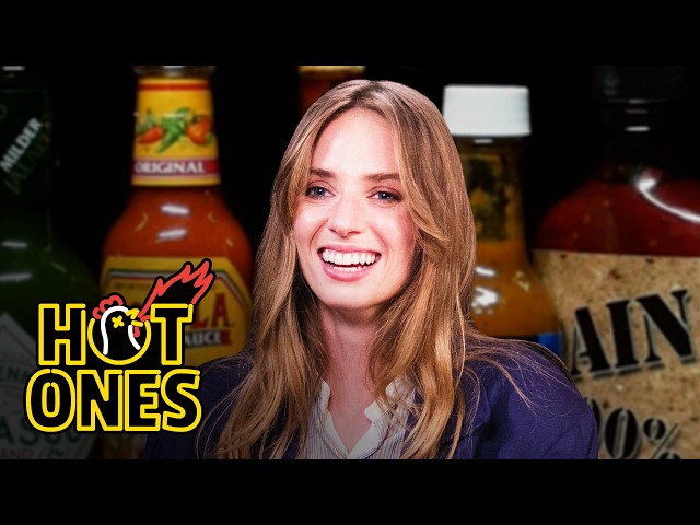 Maya Hawke Chases the Fire While Eating Spicy Wings | Hot Ones