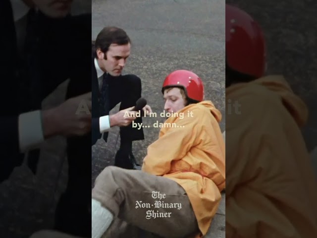 Climbing the North Face of the Uxbridge Road Monty Python's Flying Circus #montypython #flyingcircus