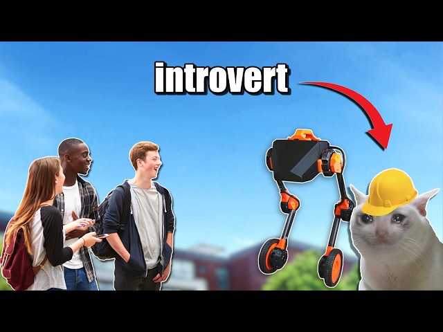 The Entire Uni Found My Secret Robot Channel