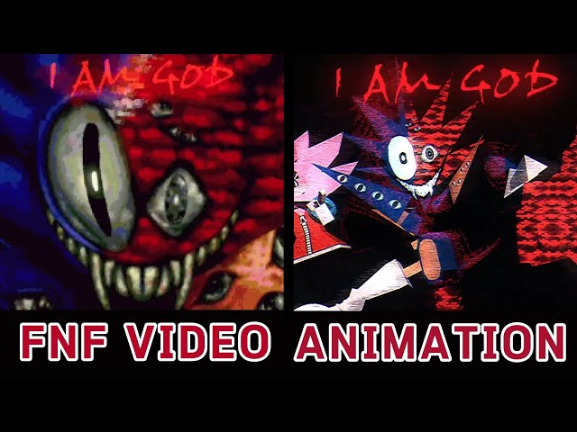 🎶Rewrite Sonic Lyrics but Animated | Trinity Encore Round 2 - FNF VIDEO X ANIMATION🎤