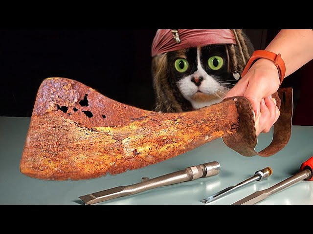 RESTAURACIÓN DE UNA ANTIGUA ESPADA PIRATA