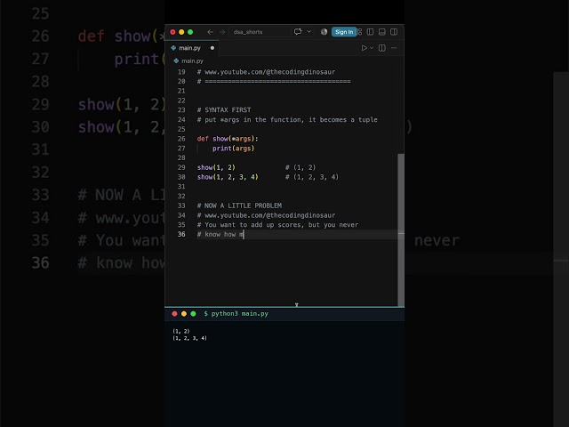 Python *args explained — functions with unlimited inputs