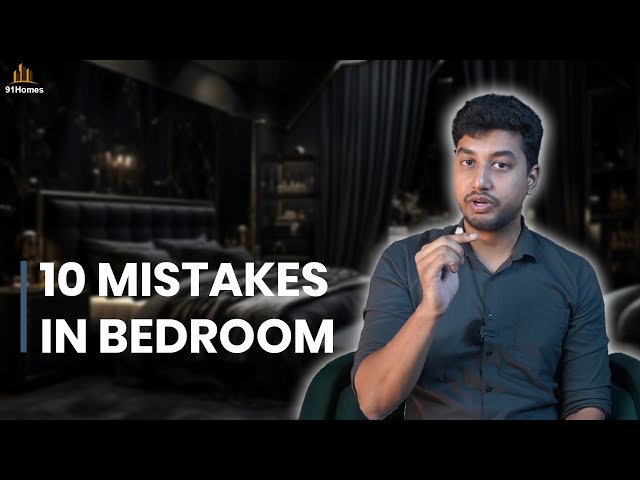 Top 10 Bedroom Design Mistakes (And How to Fix Them!) - False ceiling, lighting, A.C, Furniture etc