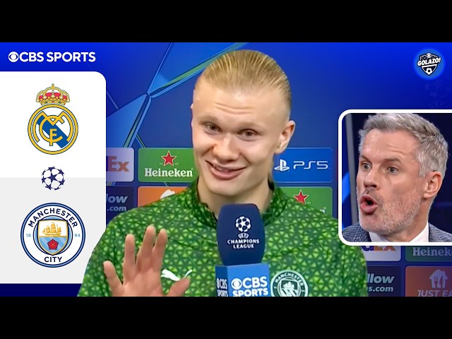 REACTION from Erling Haaland as Manchester City defeat Real Madrid | UCL Today