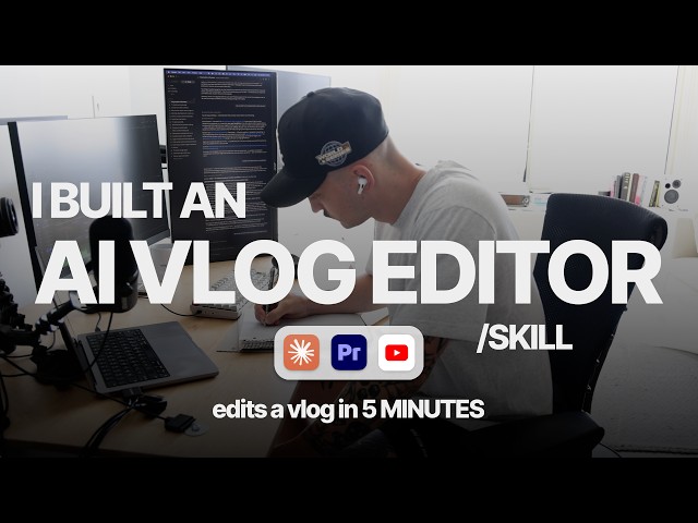 A Day in the Life of a Software Engineer - AI vlog editor /skill