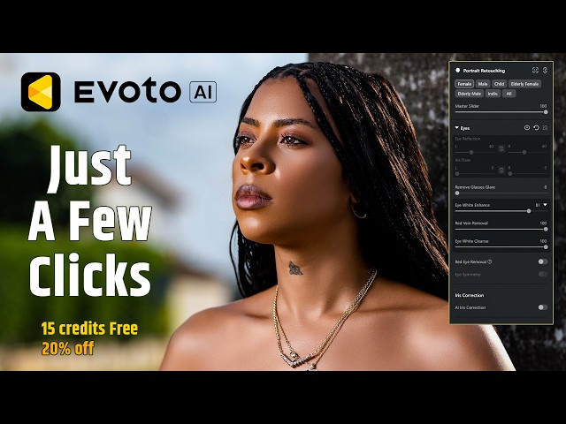 WHY Are You Still Spending Hours Editing Photos? Try Evoto AI TODAY!