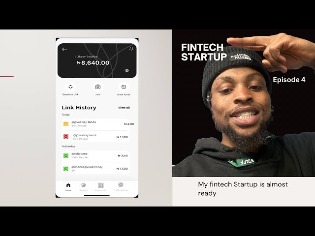 My Fintech Startup is almost ready | The Pitch