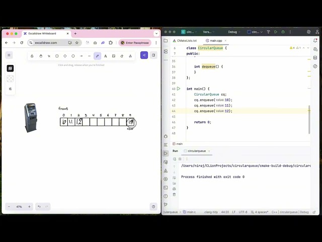 Circular Queue in C++ Tutorial | Enqueue, Dequeue & Array Implementation in Nepali