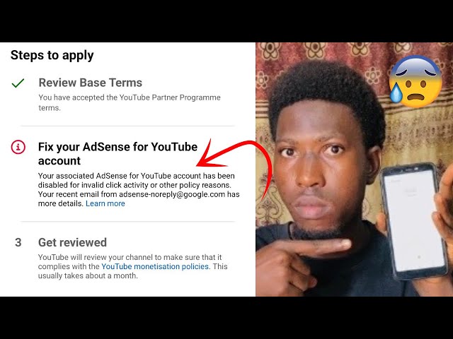 How I FIXED AdSense Disabled for Invalid Click Activity or Other Policy Reasons