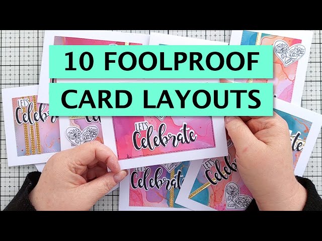 10 Foolproof Card Layout Ideas for Simple Cards! Use What You Have! [2026/025]