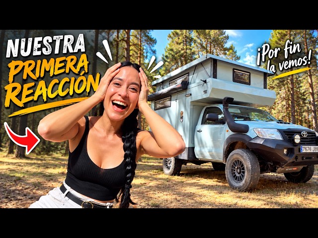 WE FINALLY SEE IT! 😱 Our First Reaction to the New Camper