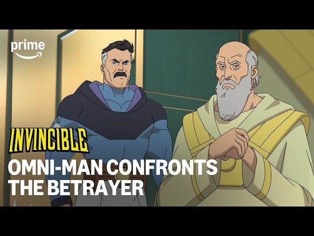 Omni-Man Confronts Thadeus | Invincible Season 4 | Prime Video