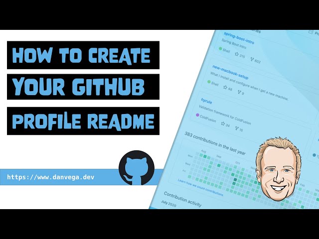 How to create your Github Readme profile