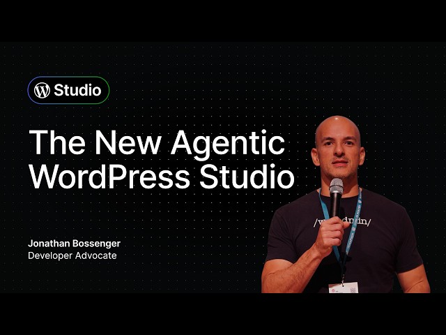 The New Agentic WordPress Studio | WordPress.com