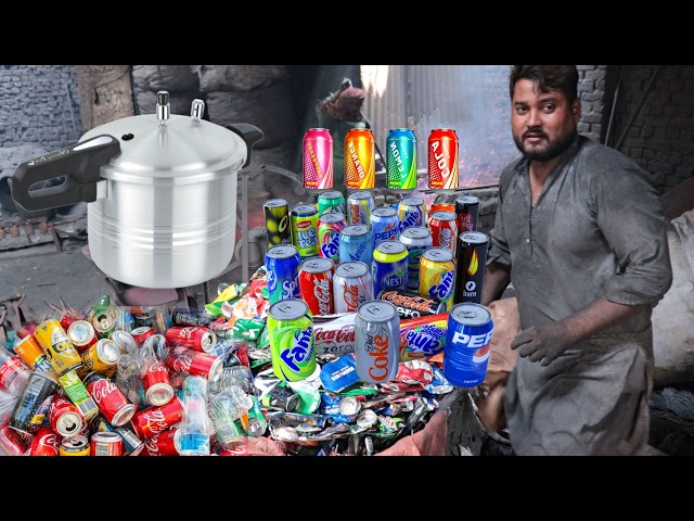 How Pressure cooker are Made From Recycling of Soda Canes