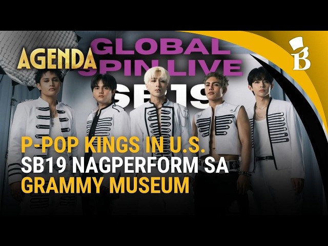 Historic LA stop: SB19 nagtanghal sa Grammy Museum bago ang Lollapalooza |