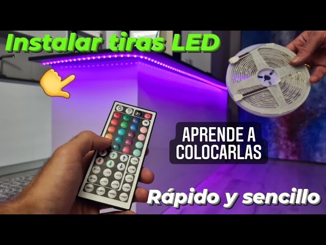 How to Install LED Lights? | Learn to Apply LED Strips on Any Surface (Room, Ceiling..)