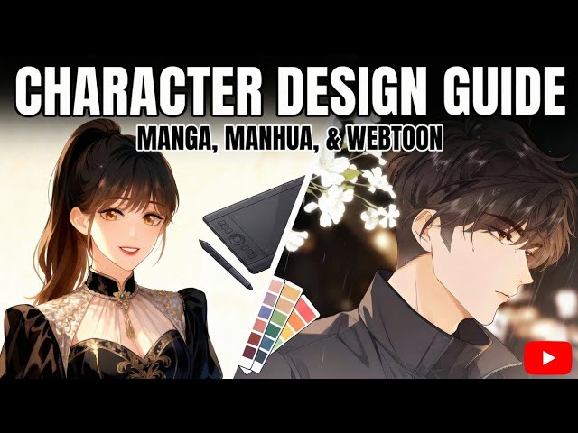 Character Design for Manga, Manhua & Webtoons (Complete Guide)