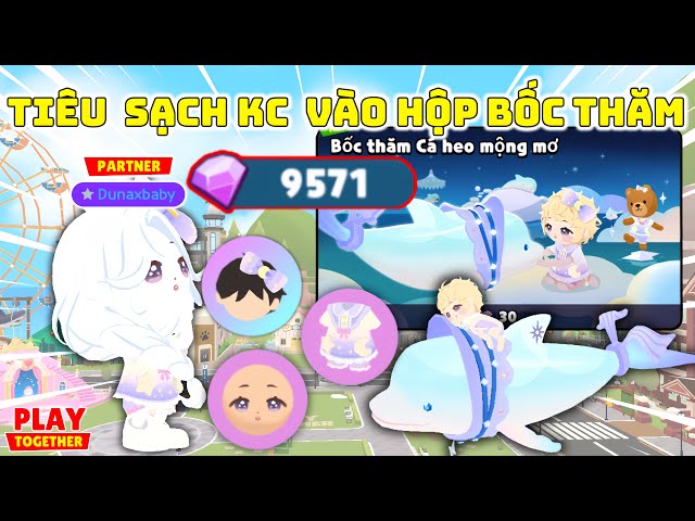 Play Together | DUNA SPENDS ALL HER GEMS OPENING THE DREAMY DOLPHIN LUCKY BOX