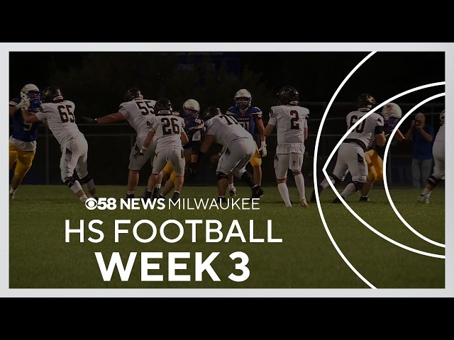 Friday night football: Week 3 highlights