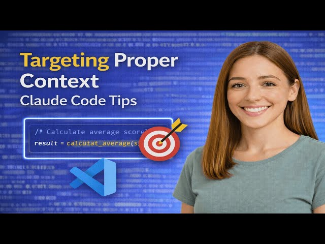 4-Targeting the Proper Context with Claude Code | Get More Accurate AI Results