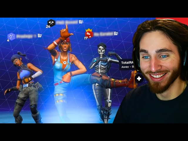 Stream Sniping Fortnite Customs With My TOXIC TikTok Clan