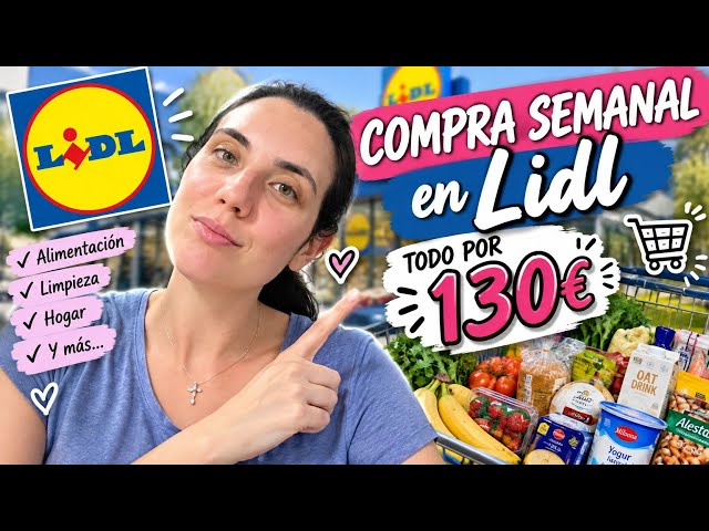 WEEKLY LIDL GROCERY HAUL 🛒 FAMILY OF 3    🍎🍞🥚🍪