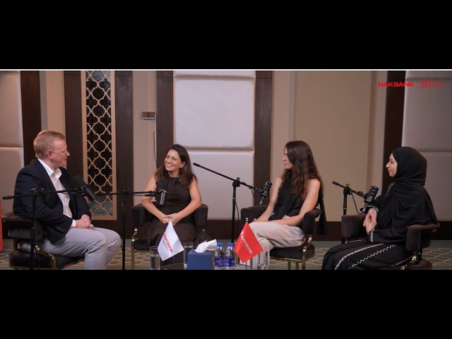 Thomas Baxendale with Claire Louvet, Oraib Kazimi & Nada Al Awadhi
